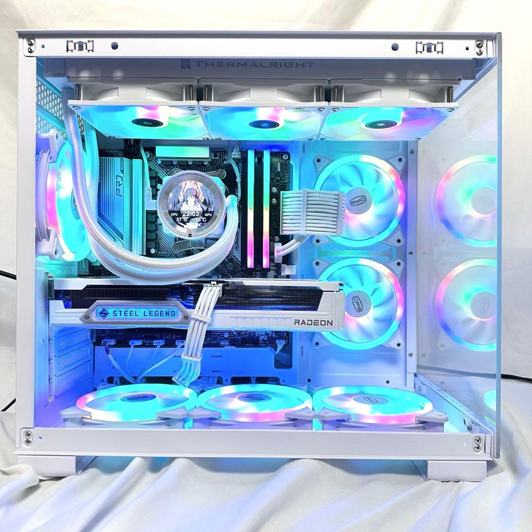 【新品】 ゲーミングPC RYZEN7 9700X RX9060XT 32GB