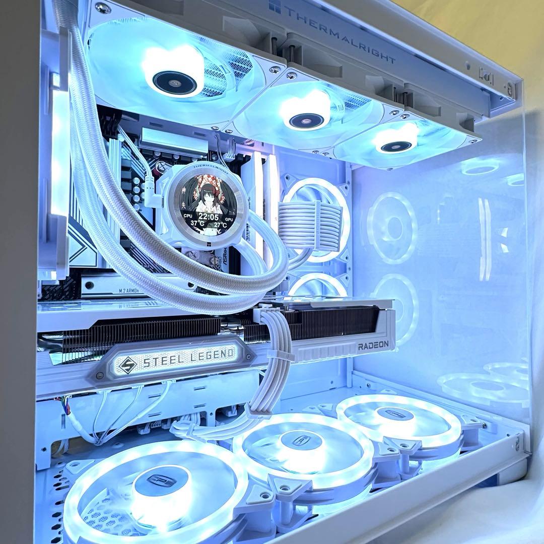 【新品】 ゲーミングPC RYZEN7 9700X RX9060XT 32GB