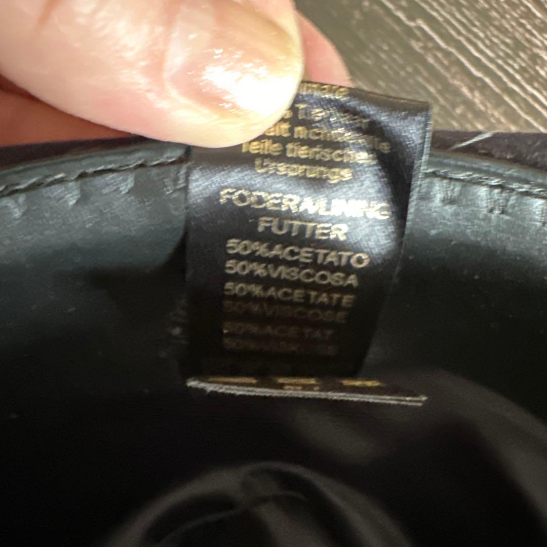 ボルサリーノ　ネイビー　ウール フェルトハット リボン　イタリア製　60cm