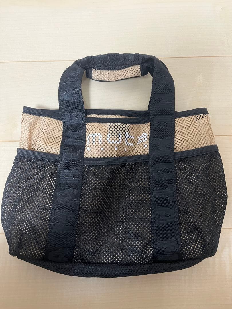 MUTA MARINE メッシュ ミニトートバッグ