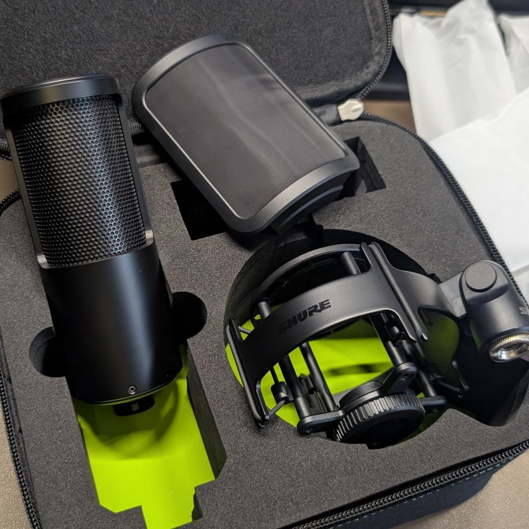 〈再出品〉SHURE SM4 コンデンサーマイクキット