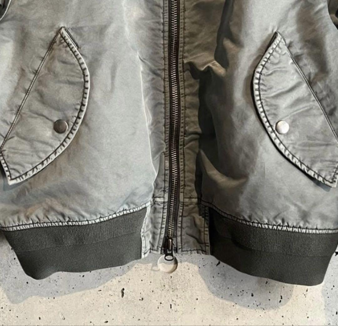 はなヒナ　完売品relume ガーメントダイ ボンバージャケット L