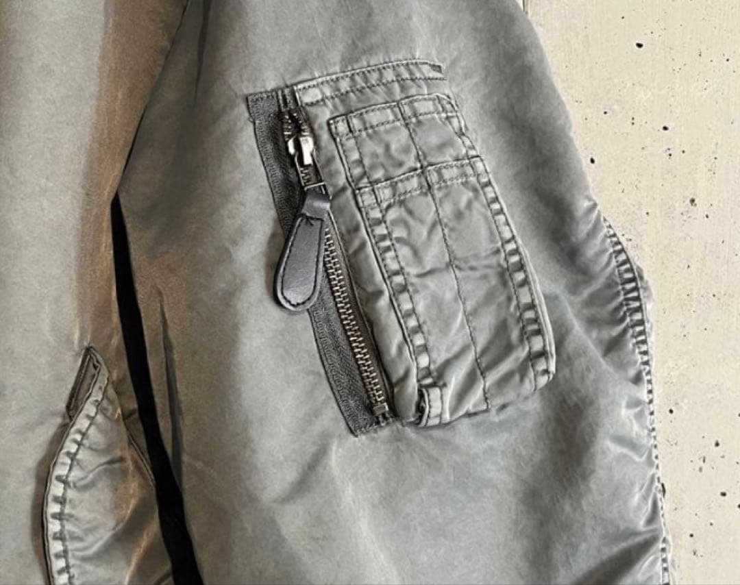 はなヒナ　完売品relume ガーメントダイ ボンバージャケット L