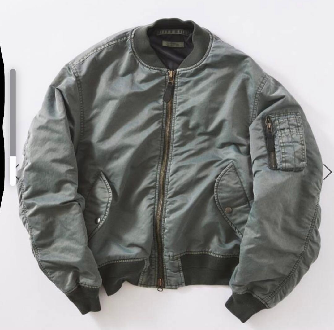 はなヒナ　完売品relume ガーメントダイ ボンバージャケット L