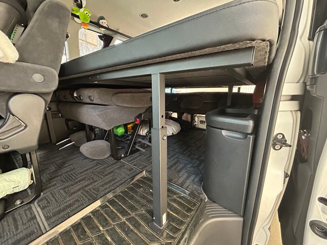 【美品】ハイエース ワゴン ベッドキット m flat 値段交渉可