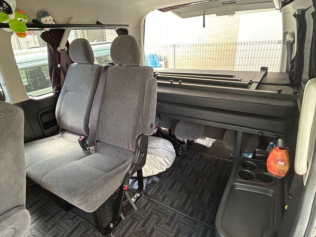 【美品】ハイエース ワゴン ベッドキット m flat 値段交渉可