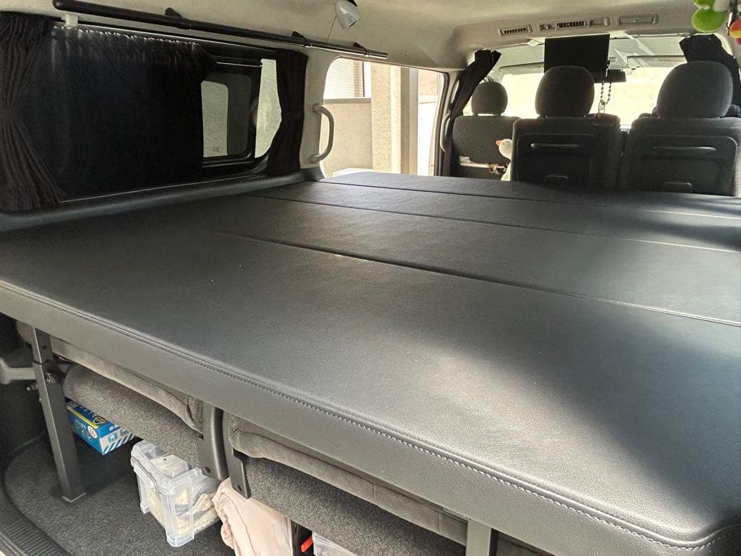 【美品】ハイエース ワゴン ベッドキット m flat 値段交渉可