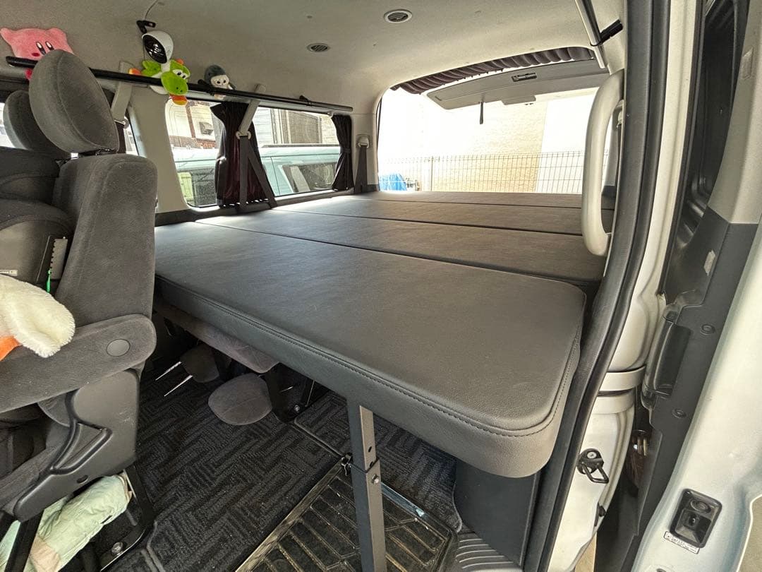 【美品】ハイエース ワゴン ベッドキット m flat 値段交渉可
