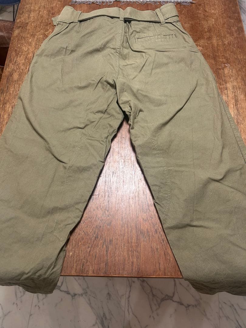 OUTIL別注/21AW/Motorcycle Belted Pantsサイズ4