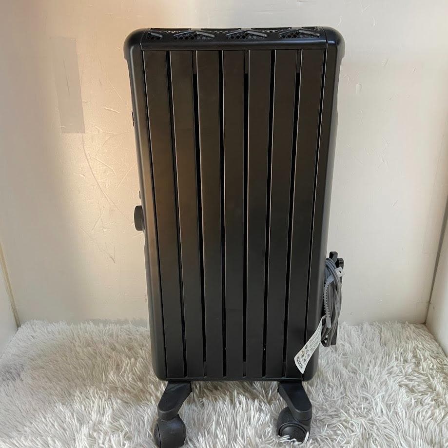 DeLonghi デロンギ MDHU09 ブラック オイルヒーター リモコン付