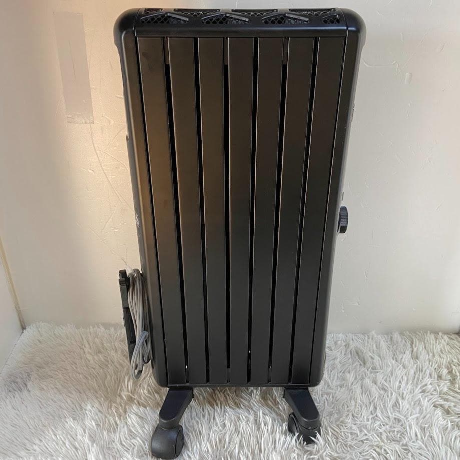 DeLonghi デロンギ MDHU09 ブラック オイルヒーター リモコン付