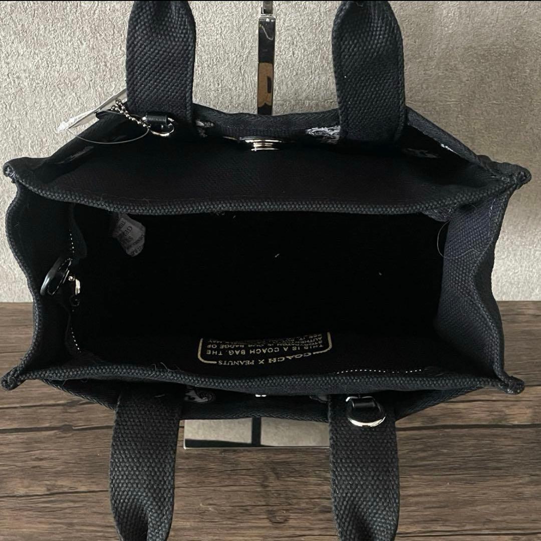 Coach スヌーピー柄 ミニトートバッグ