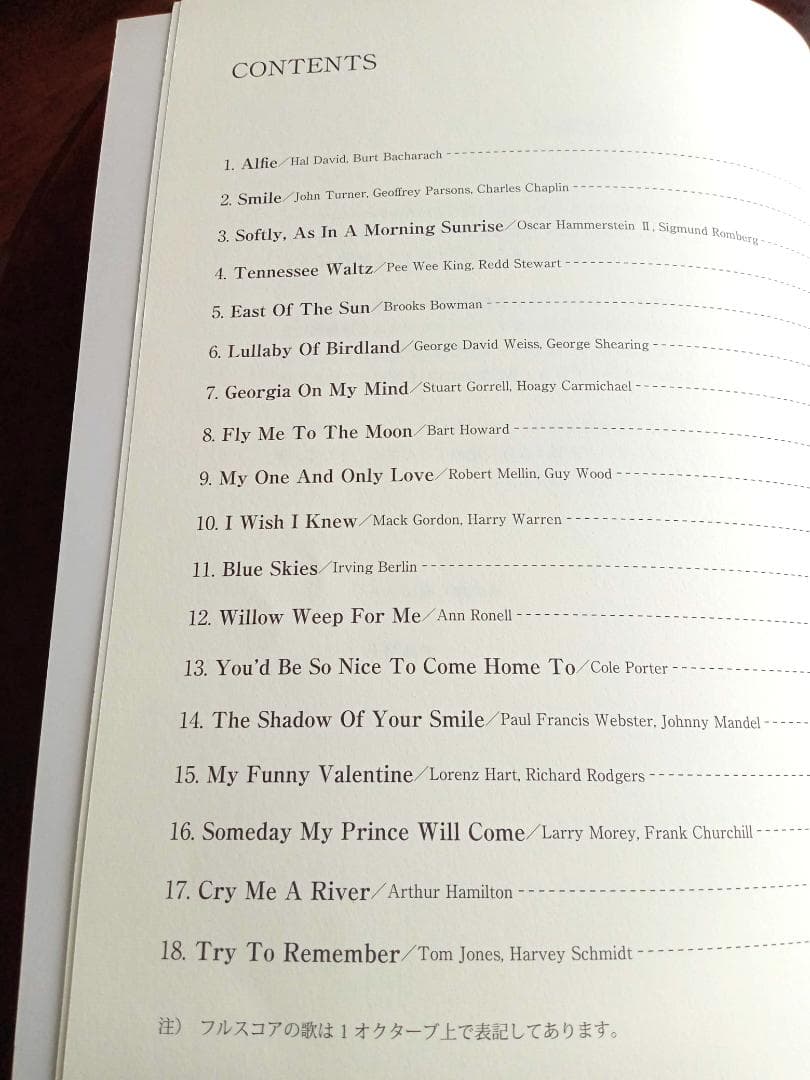 楽譜　ジャズピアノ弾き語り ザ・ベストオブスタンダード（1）～（4）