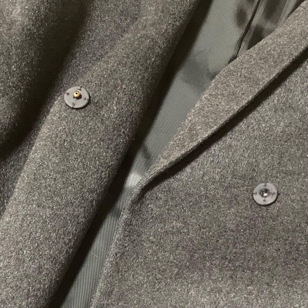 【美品】INDIVI V.A.I インディヴィ カシミヤ チェスターコート M