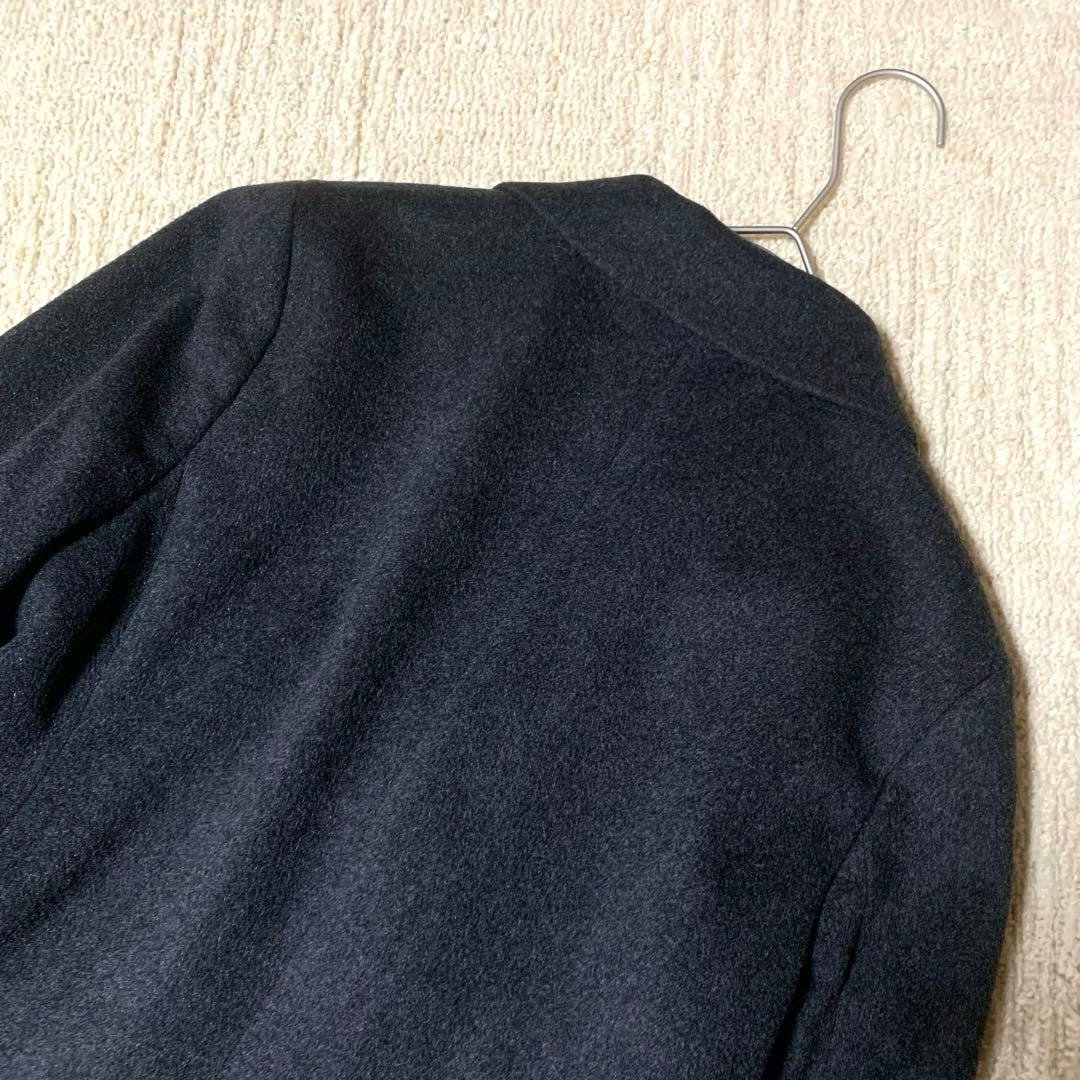 【美品】INDIVI V.A.I インディヴィ カシミヤ チェスターコート M