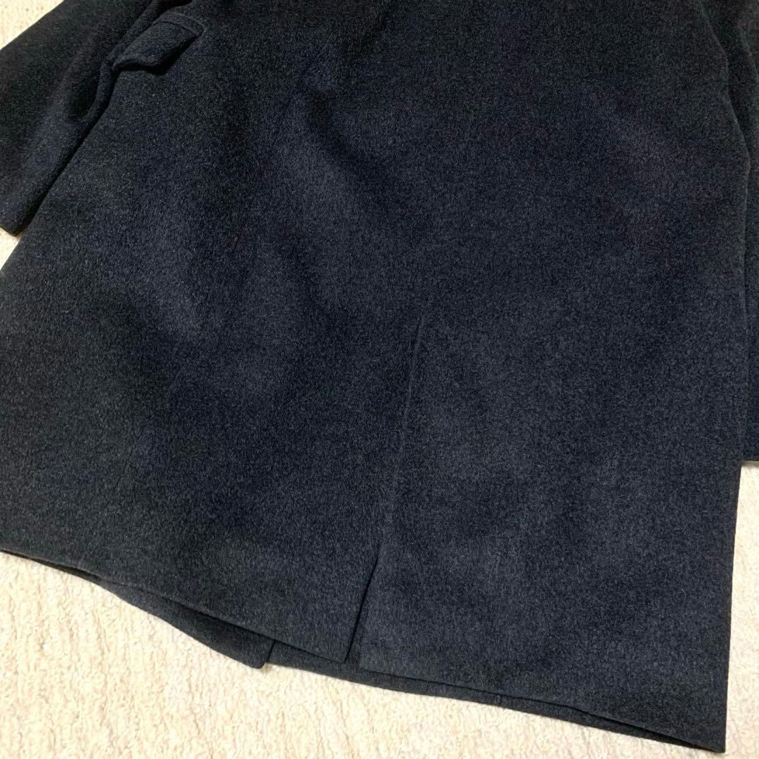 【美品】INDIVI V.A.I インディヴィ カシミヤ チェスターコート M