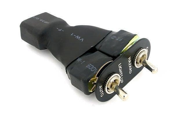 人気の黒 ロードスター NA リトラハザード クラシックスイッチ マットブラック