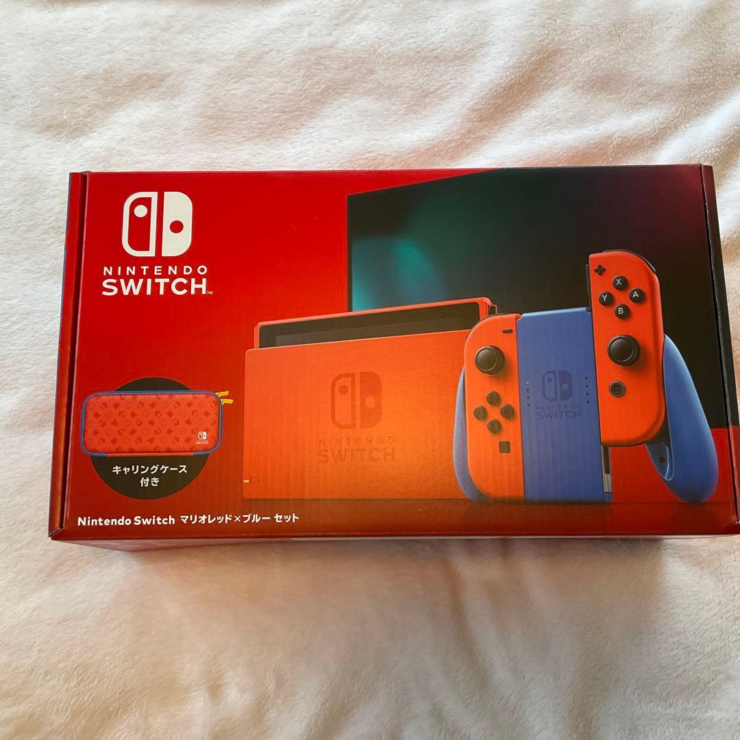 激レア　新品　未開封　N.SWITCH/マリオレッド×ブルー セット