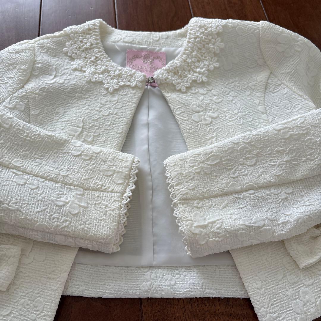 メゾピアノ　ワンピース、ジャケット、ブラウスセット120cm