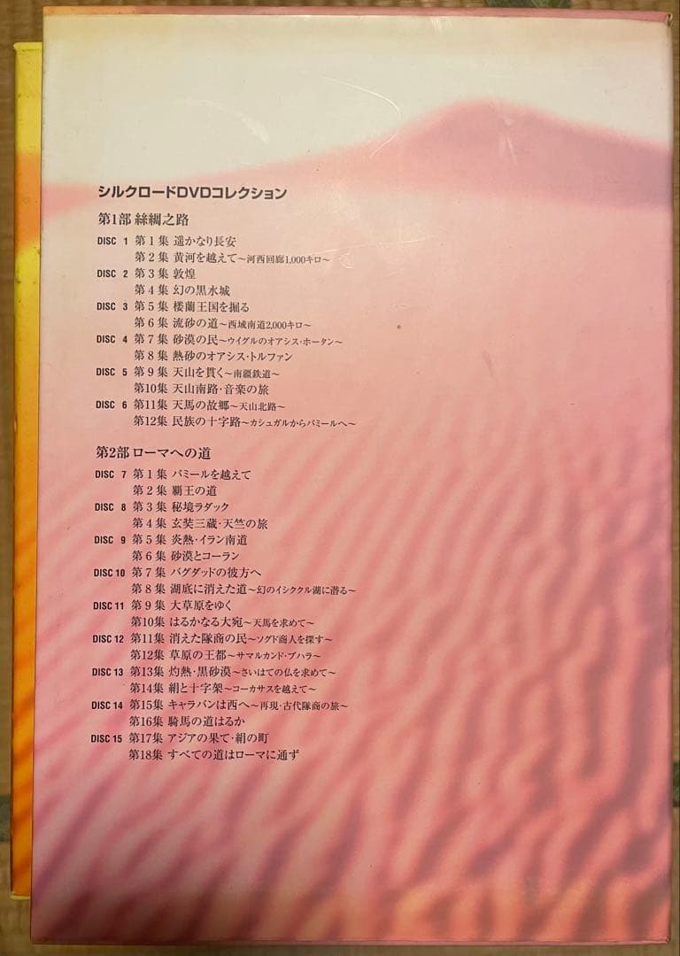 【匿名発送】THE SILK ROAD シルクロード DVD コレクションBOX