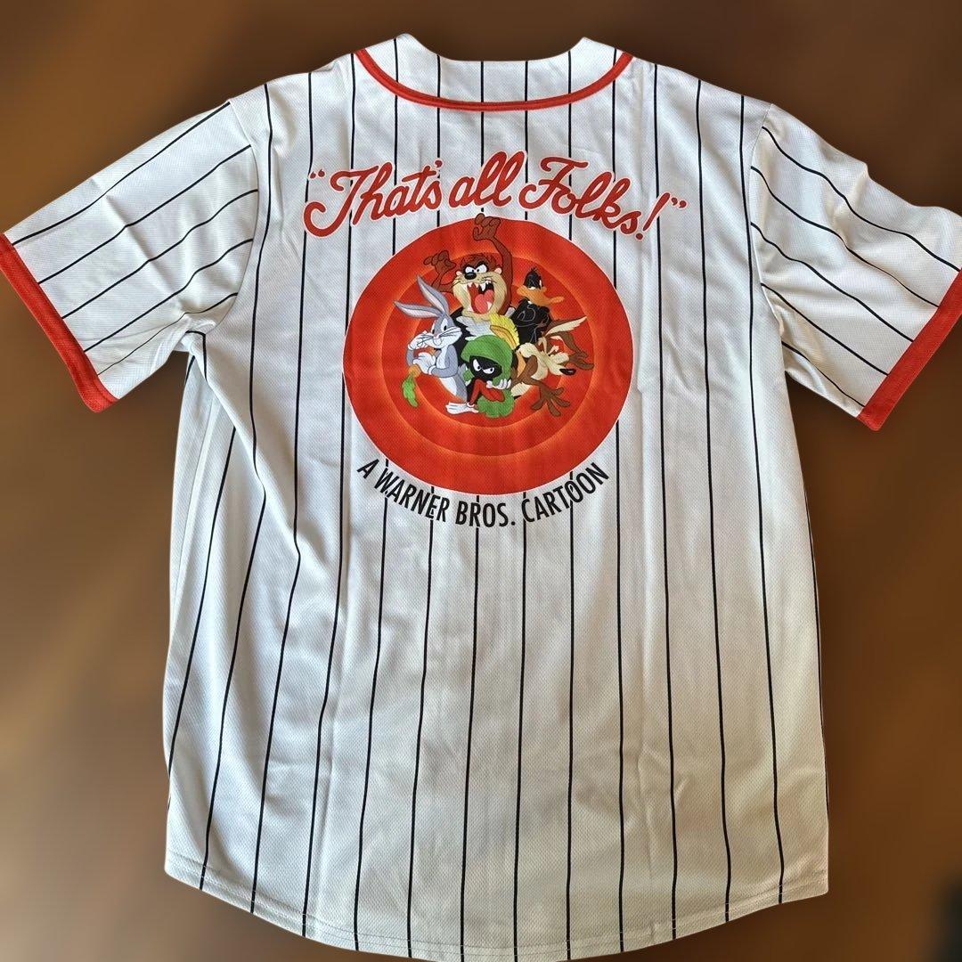 【新品】Looney Tunes ベースボールシャツ ジャージ