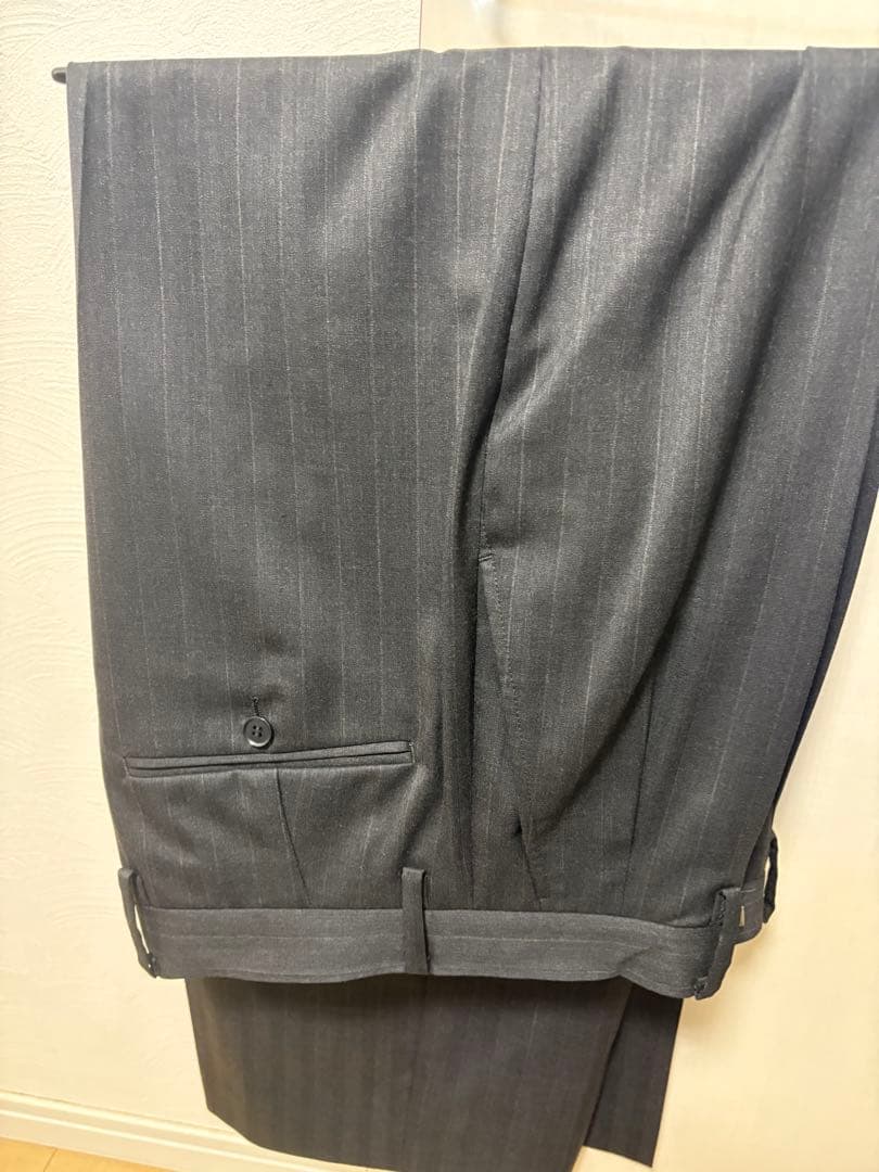 パンツ LIDNM Wool Chalk Stripe Slacks