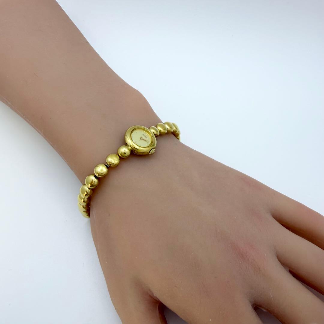 【稼働 新品電池】セイコー レディース クォーツ 腕時計 1E20-0070