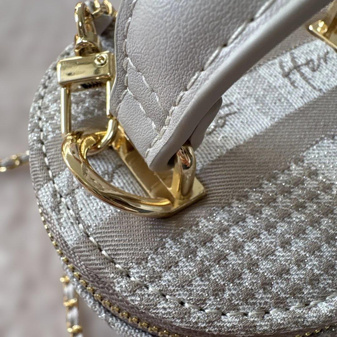 バッグ herlipto HLT Jacquard Mini Vanity Bag