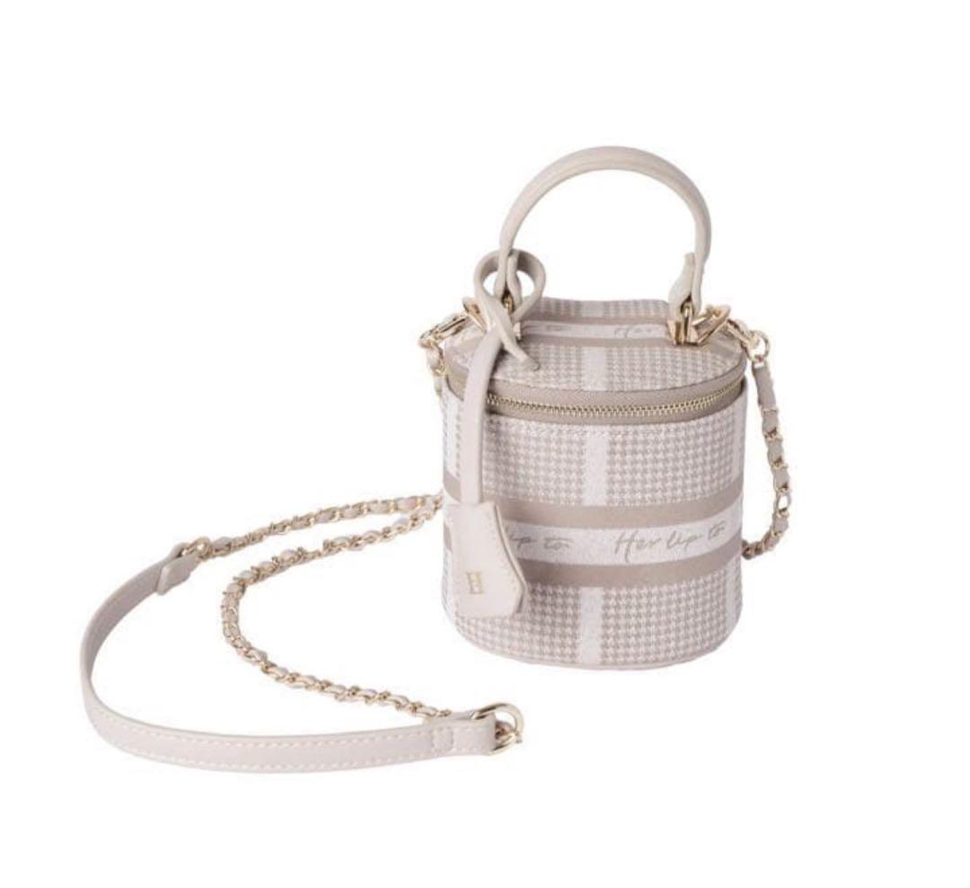 バッグ herlipto HLT Jacquard Mini Vanity Bag