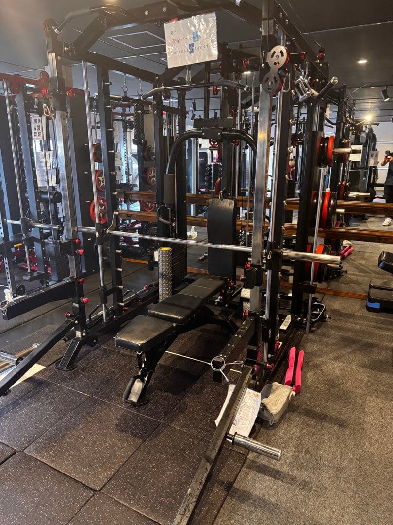 パワーラック ベンチ付き 多機能