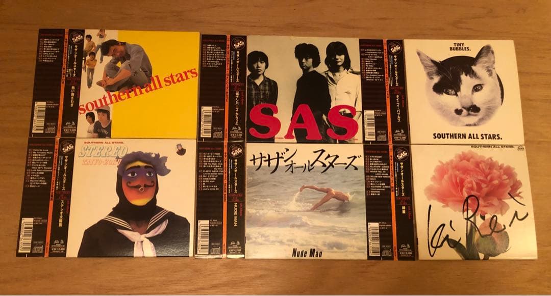 ケ*イ様 サザンオールスターズアルバム紙ジャケ仕様CD6枚セット（1998年発売