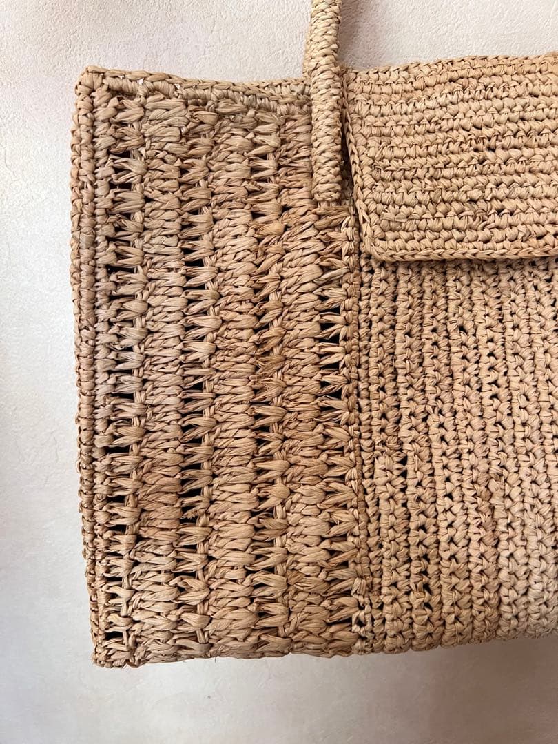 MAISON N.H PARIS ラフィアバッグ