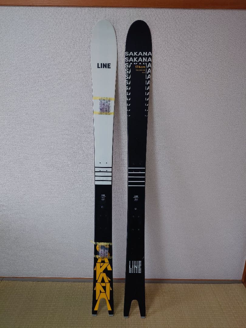 Line ライン Sakana スキー 174cm 板のみ バックカントリー