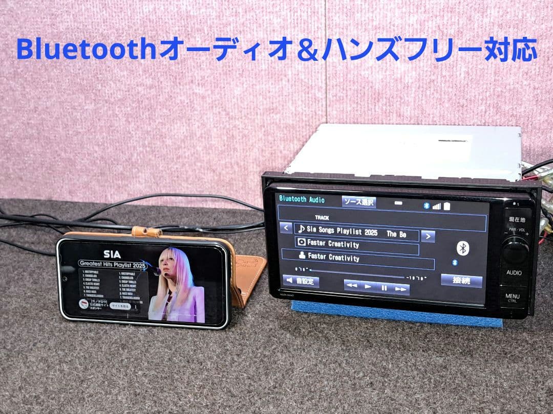 タッチ新!2018年更新地図★トヨタ NSZN-W64T BT・地デジ★動作良好