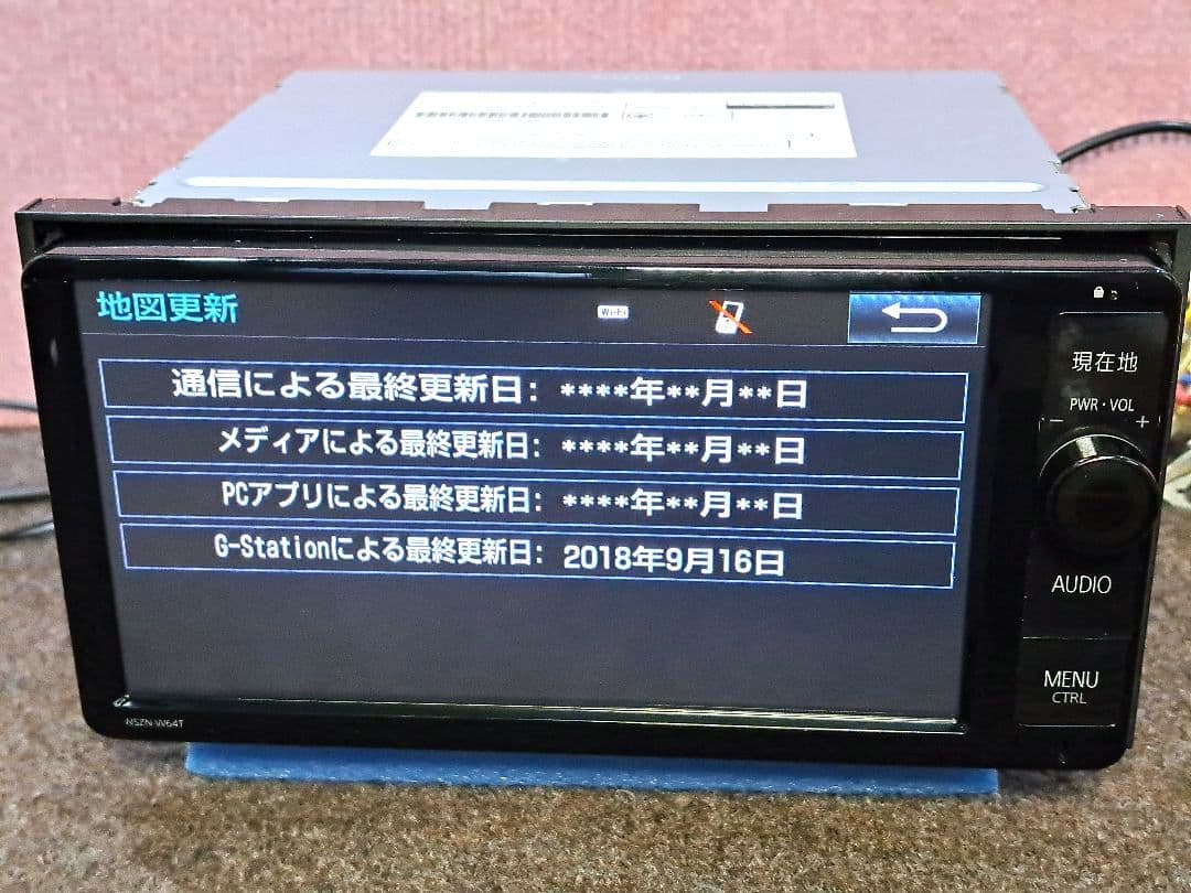 タッチ新!2018年更新地図★トヨタ NSZN-W64T BT・地デジ★動作良好