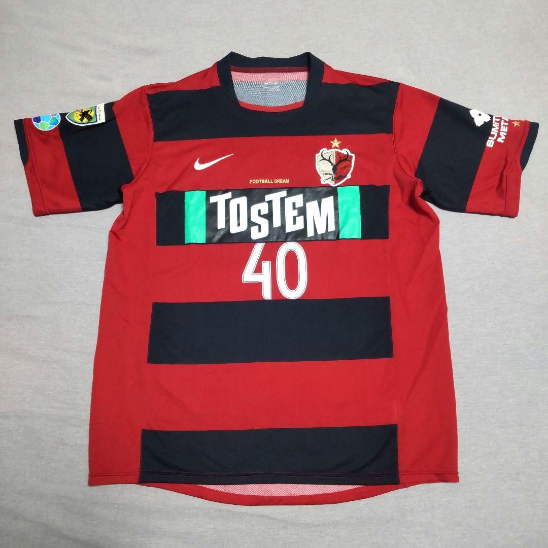 極美品 NIKE ナイキ 鹿島アントラーズ 小笠原満男 ユニフォーム Ｌ