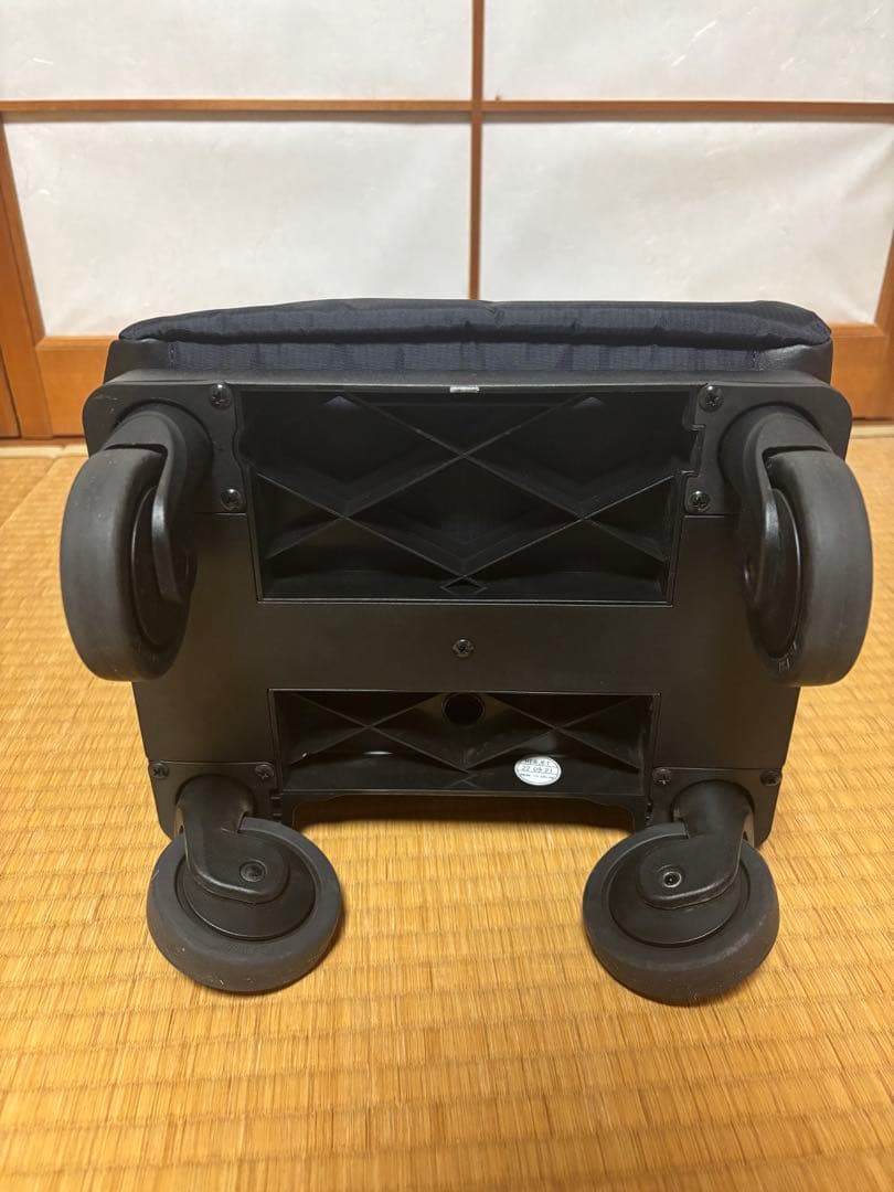 【美品】 スワニー ルバンド キャリーバッグ グログランリボン Lサイズ 4輪