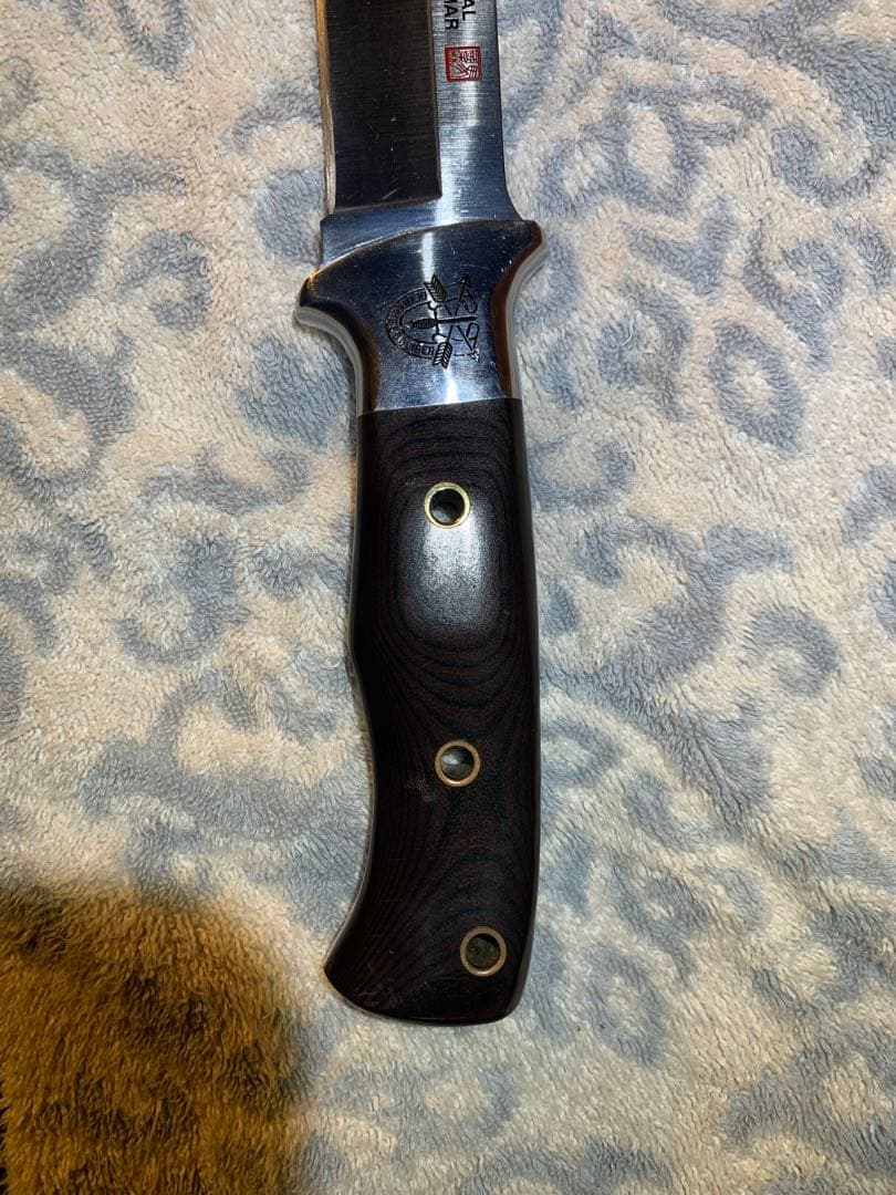 b*l様 希少品　アルマーナイフ　Al Mar SEKI刻印あり　廃盤ソフアタッ