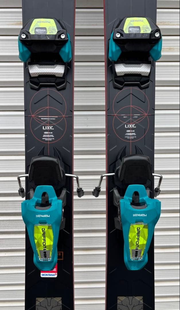 LINE Blade スキー バインディング付き