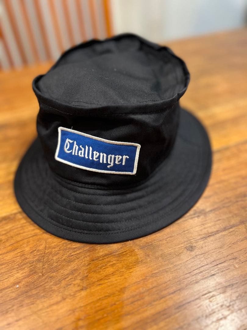 Challenger ブラック バケットハット Lサイズ