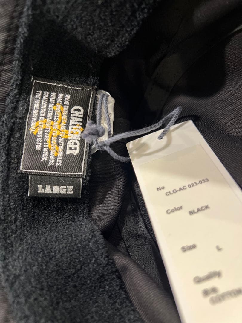 Challenger ブラック バケットハット Lサイズ