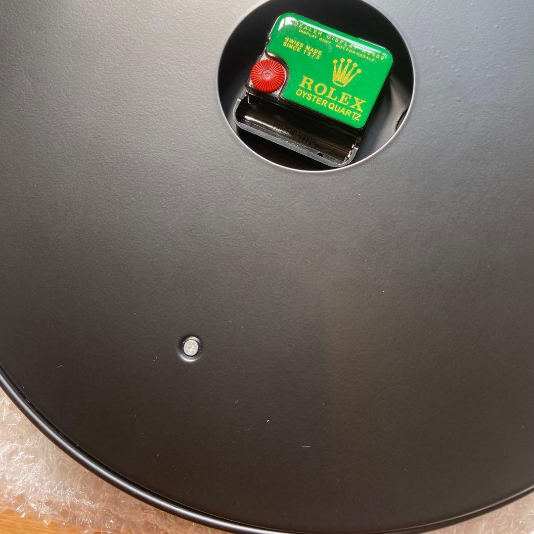 海外販促品 新品 ROLEX掛け時計 デイトナ ブラック