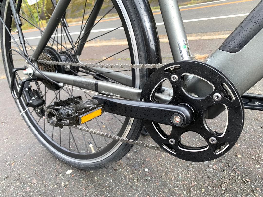 【動作確認済】送料無料BUILTIN電動アシスト自転車 低走行距離3km