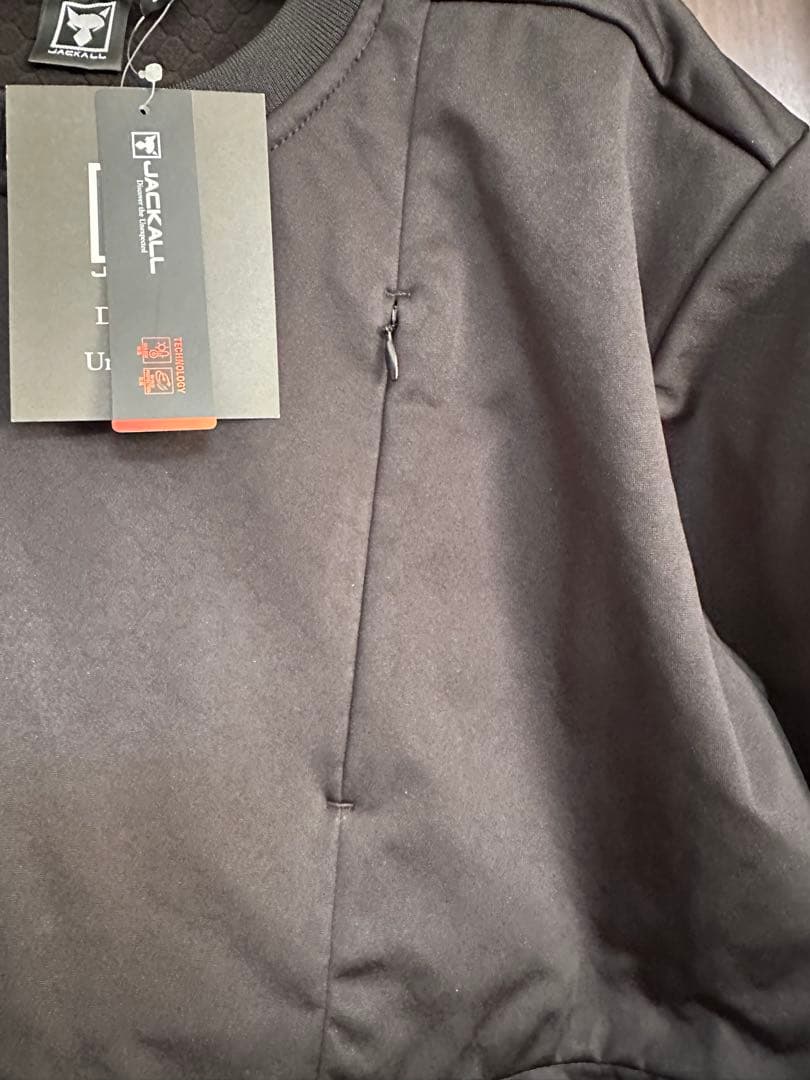 未使用JACKALL ジャッカル フィールドテックスウェットシャツ ブラック L