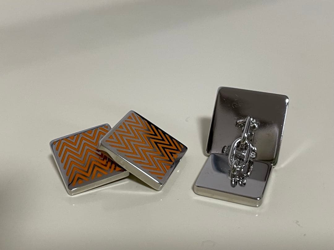 エルメス HERMES カフス カフリンクス 美品