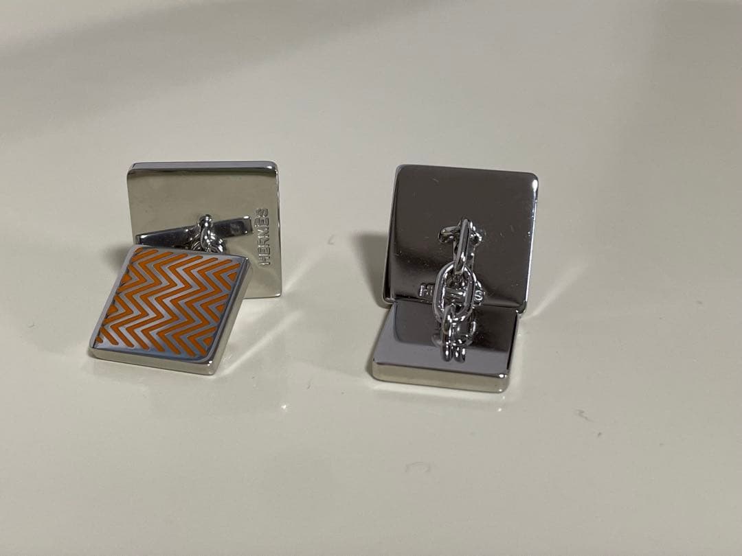 エルメス HERMES カフス カフリンクス 美品