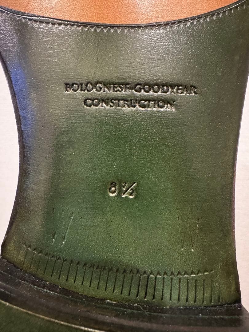 美品　soffice&solid 革靴　ブラウン