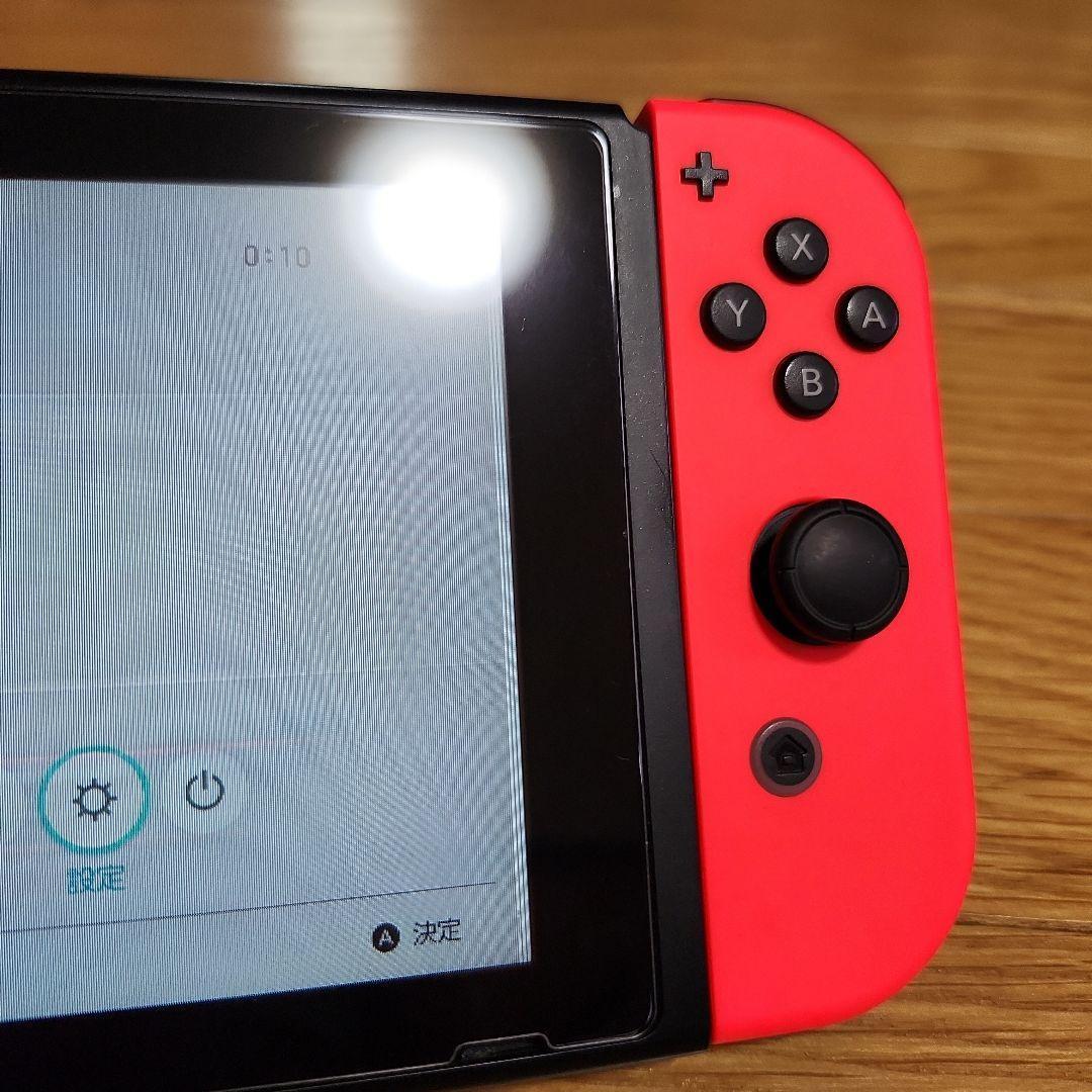 【動作品】ニンテンドースイッチ バッテリー強化版 本体のみ 不具合あり