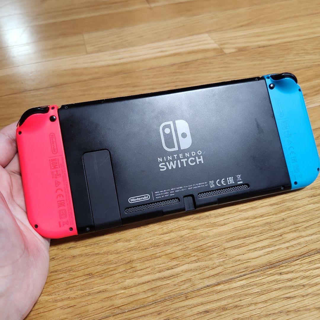 【動作品】ニンテンドースイッチ バッテリー強化版 本体のみ 不具合あり