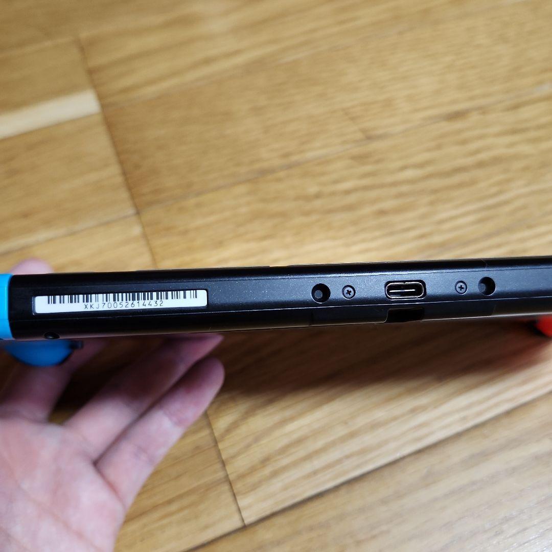 【動作品】ニンテンドースイッチ バッテリー強化版 本体のみ 不具合あり